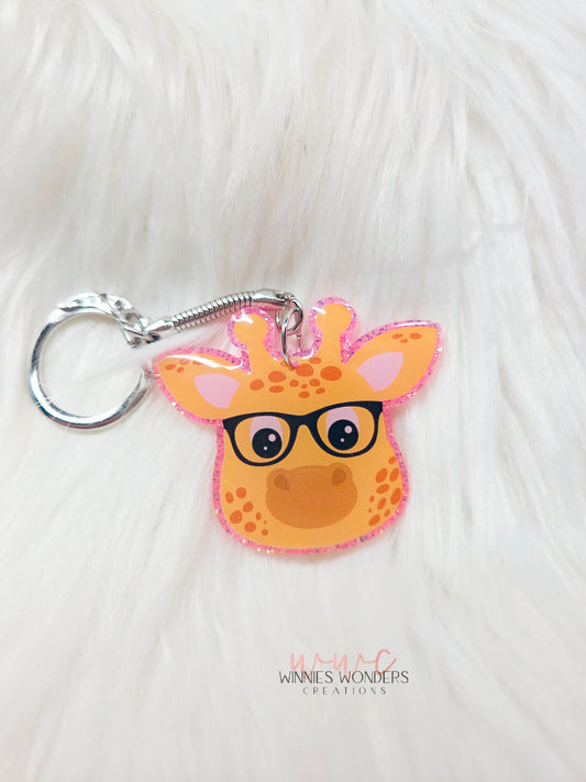 Giraffe Keychain