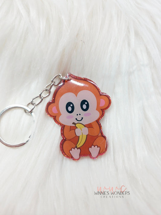 Monkey Keychain