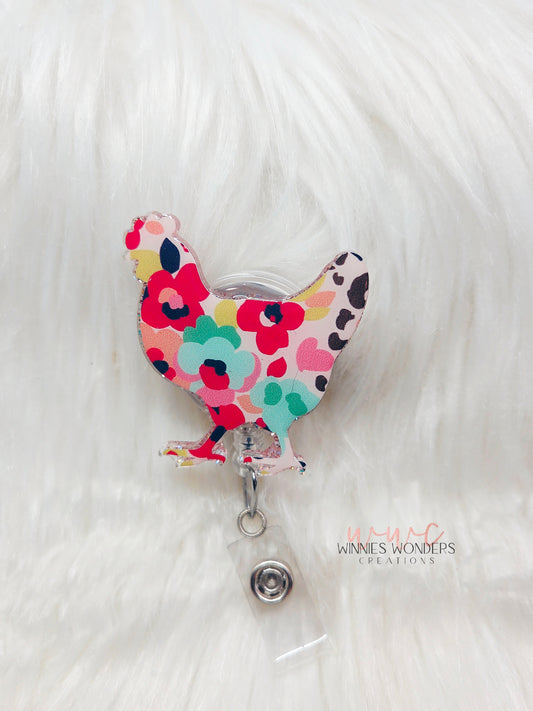 Rooster Badge Reel
