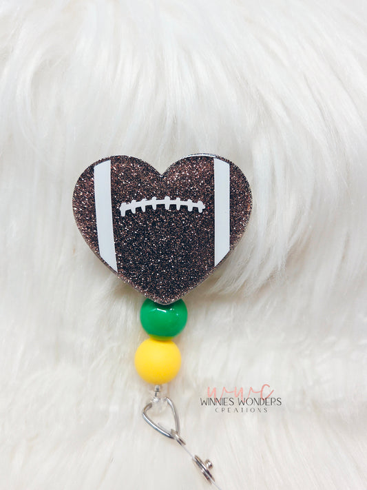 Football Heart Badge Reel
