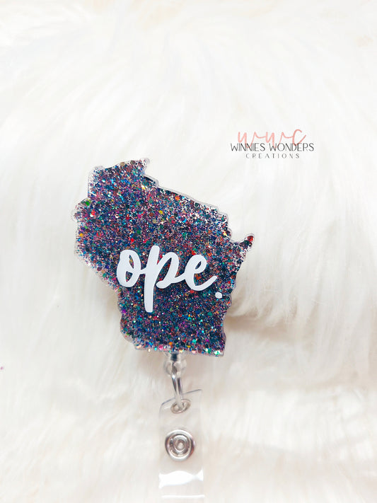 OPE Wisconsin Badge Reel