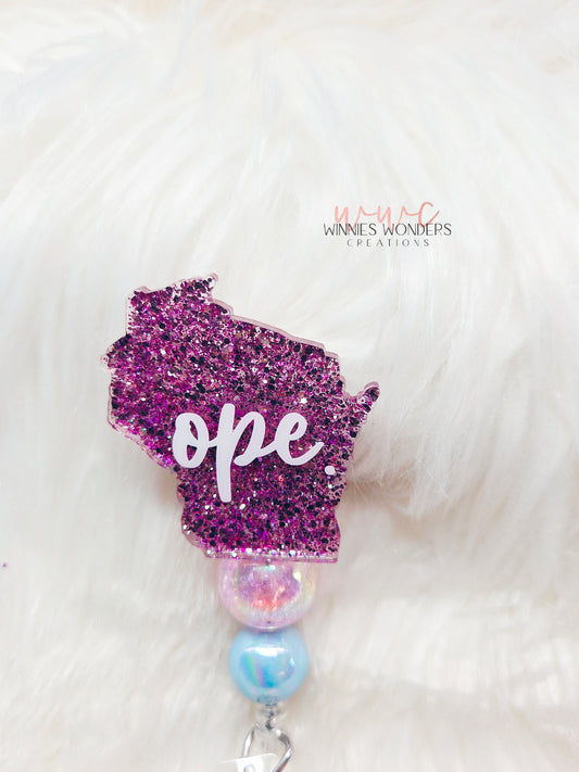 OPE Wisconsin Badge Reel