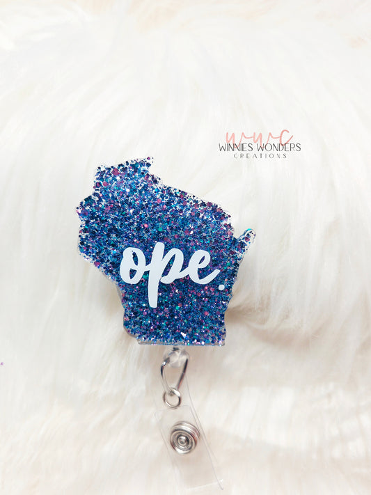 OPE Wisconsin Badge Reel