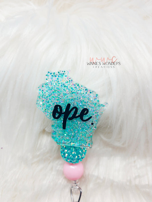 OPE Wisconsin Badge Reel