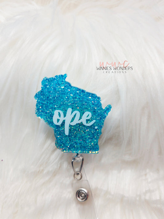 OPE Wisconsin Badge Reel