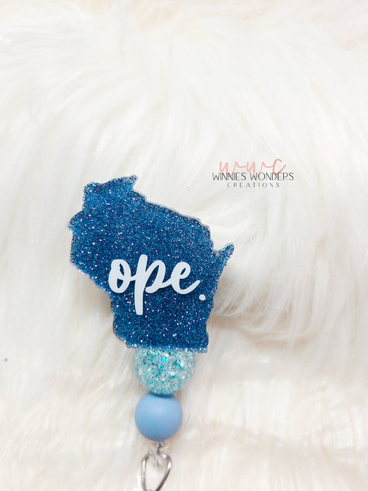 OPE Wisconsin Badge Reel