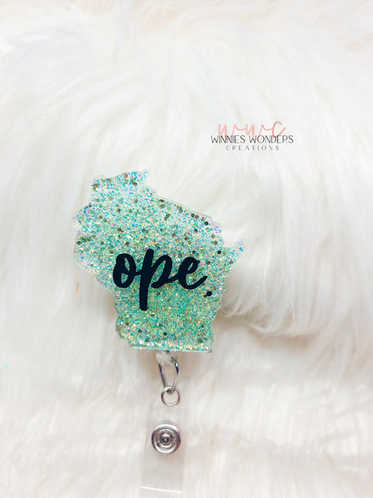 OPE Wisconsin Badge Reel