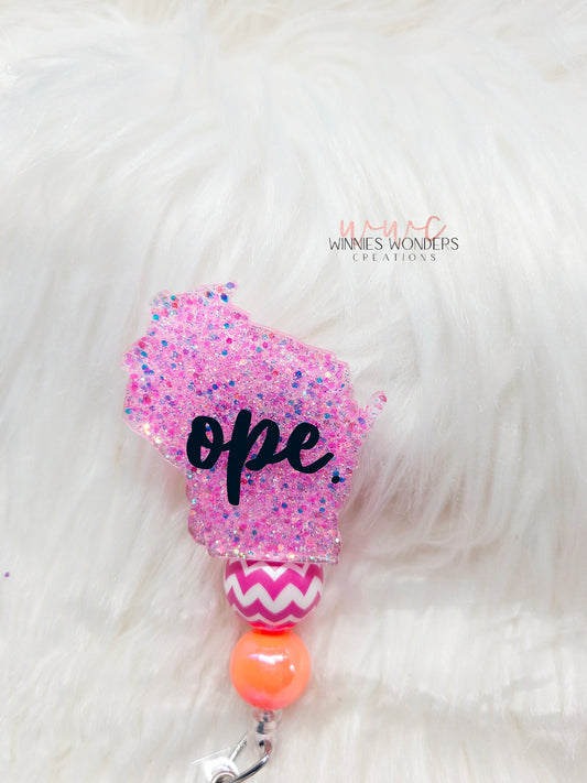 OPE Wisconsin Badge Reel