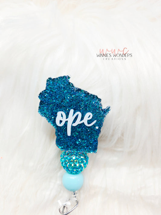 OPE Wisconsin Badge Reel