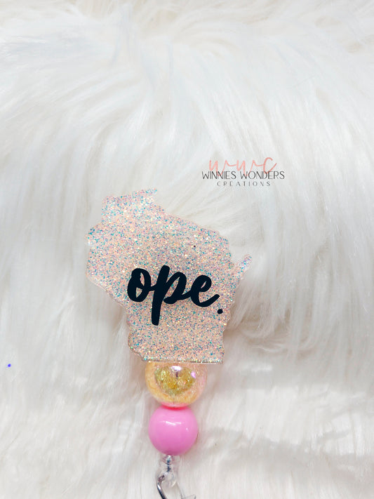 OPE Wisconsin Badge Reel