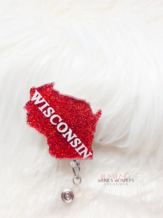 Wisconsin Badge Reel