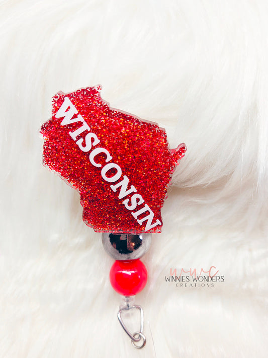 Wisconsin Badge Reel
