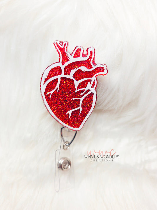 Anatomical Heart Badge Reel