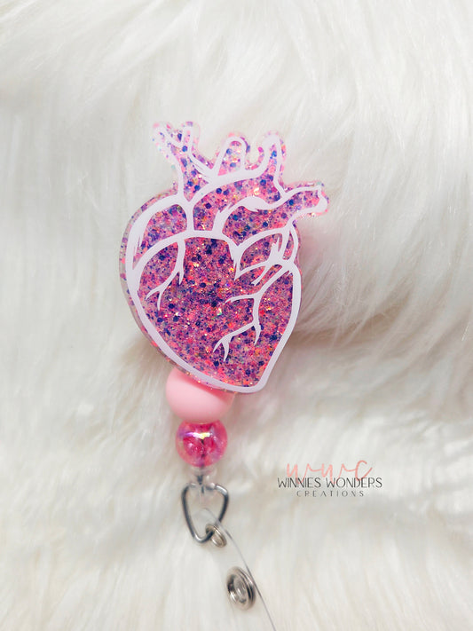 Anatomical Heart Badge Reel