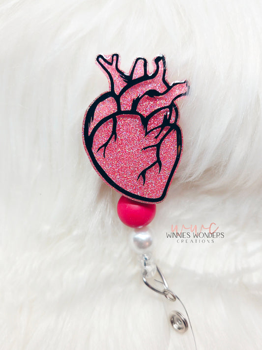 Anatomical Heart Badge Reel