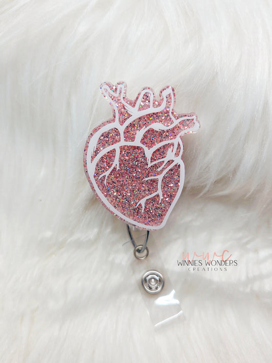 Anatomical Heart Badge Reel
