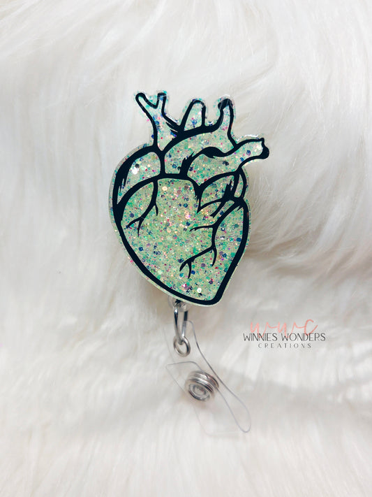 Anatomical Heart Badge Reel