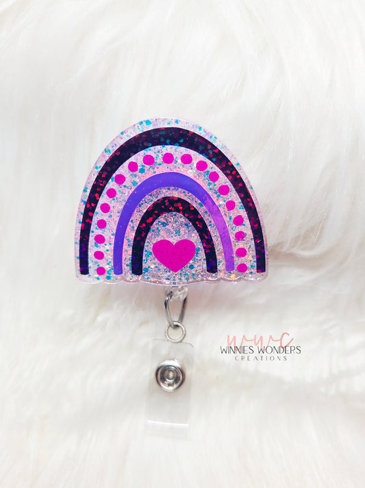 Rainbow Badge Reel