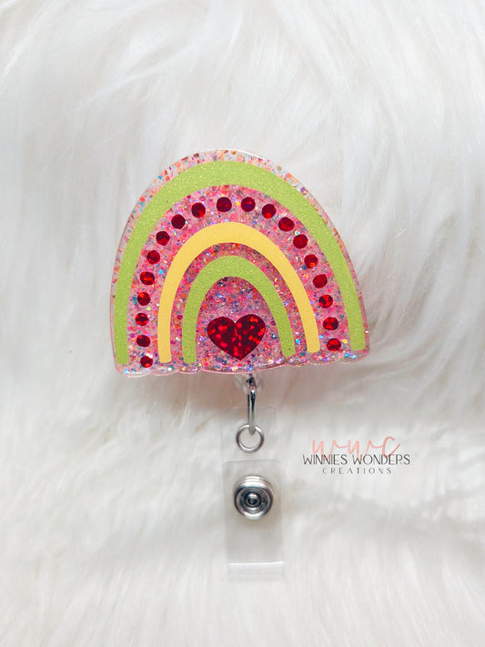 Rainbow Badge Reel