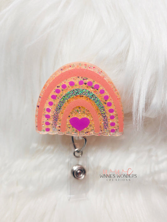 Rainbow Badge Reel
