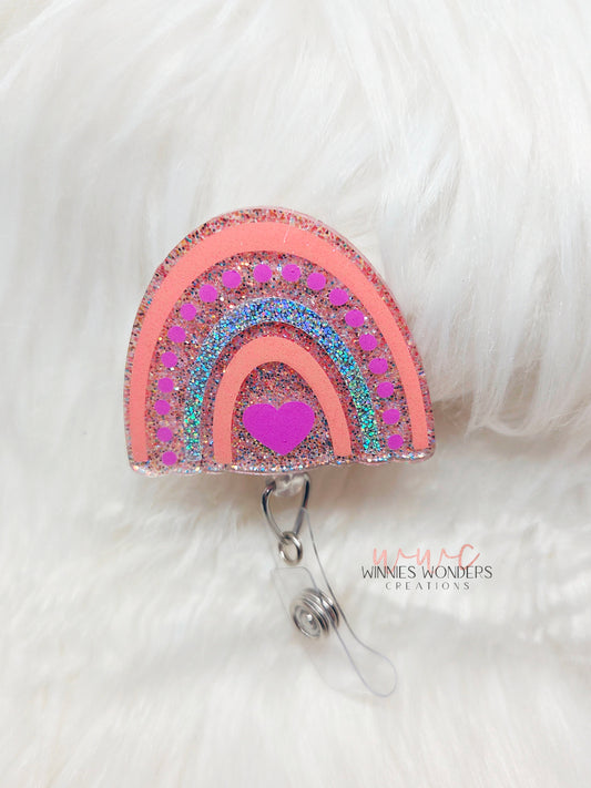 Rainbow Badge Reel