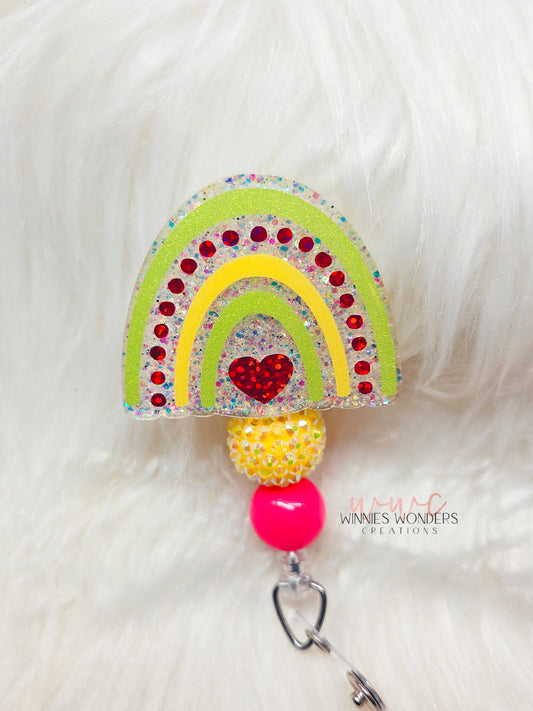 Rainbow Badge Reel