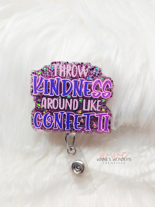 Throw Kindness Badge Reel