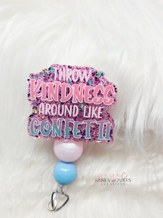Throw Kindness Badge Reel