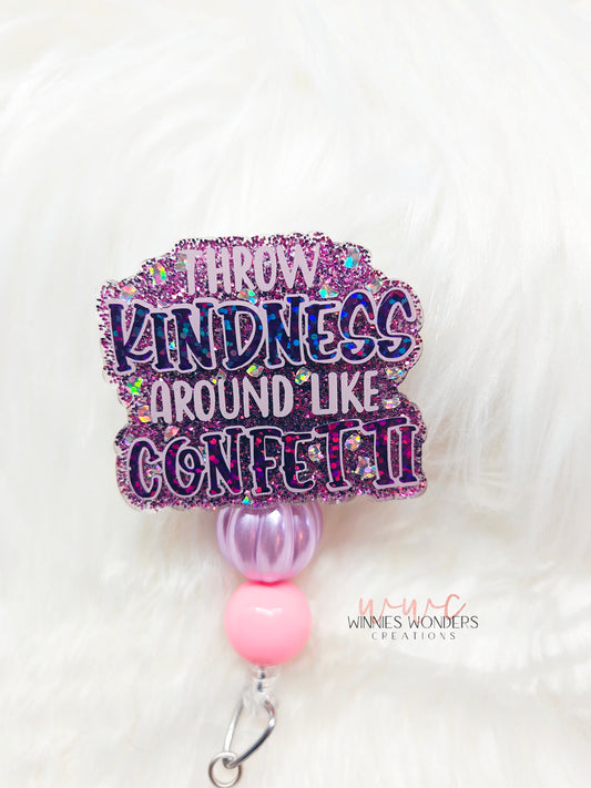 Throw Kindness Badge Reel