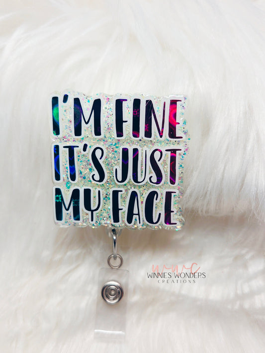 Just My Face Badge Reel