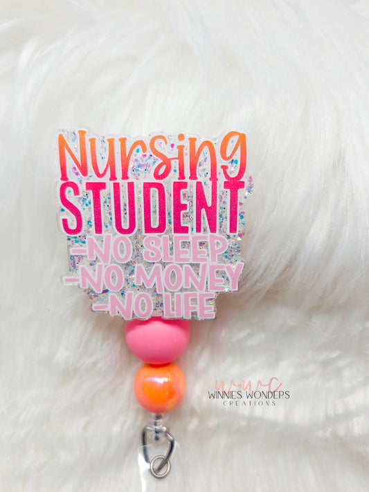 Nursing Student Badge Reel