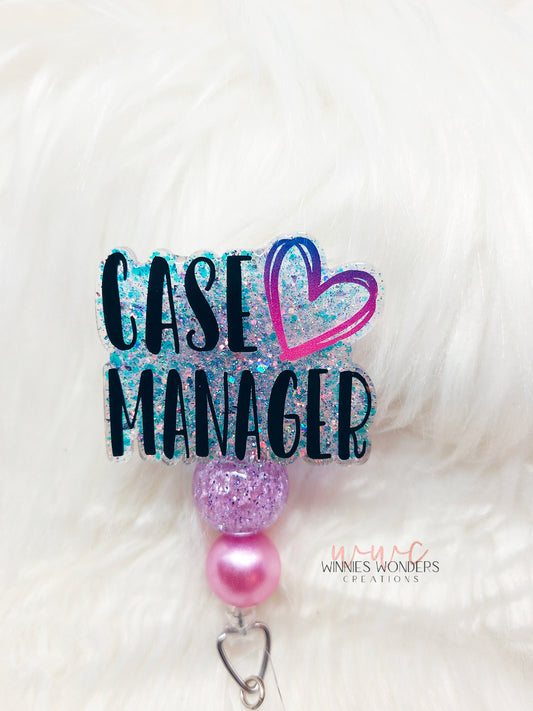 Case Manager Badge Reel