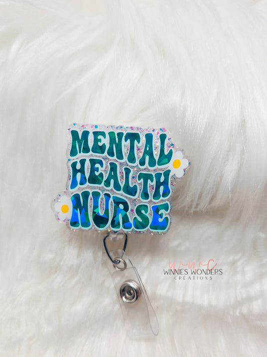 Mental Health Nurse Badge Reel