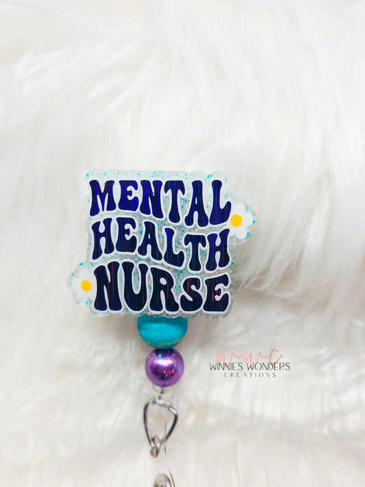 Mental Health Nurse Badge Reel