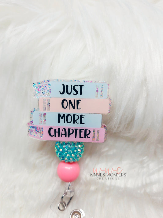 Just one more chapter Badge Reel