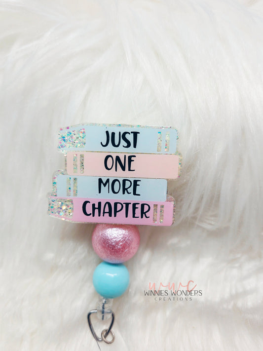 Just one more chapter Badge Reel