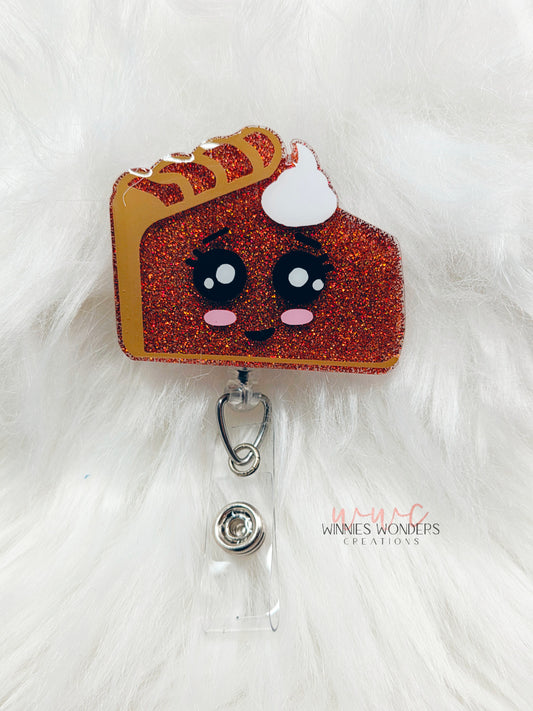 Pumpkin Pie  Badge Reel
