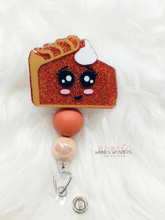 Pumpkin Pie  Badge Reel