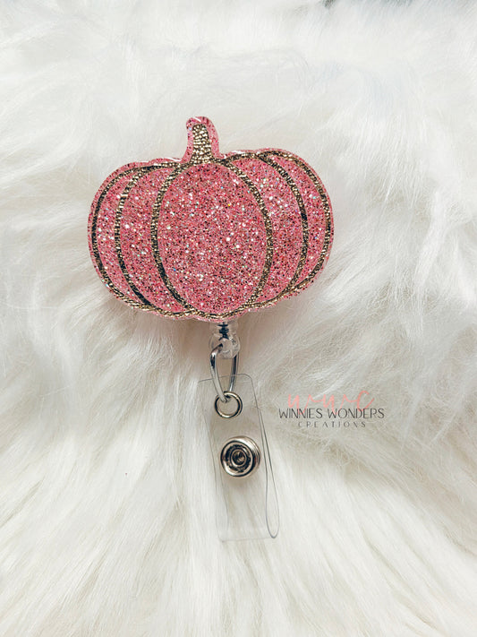 Pumpkin Badge Reel
