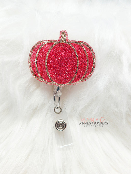 Pumpkin Badge Reel