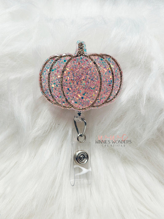 Pumpkin Badge Reel