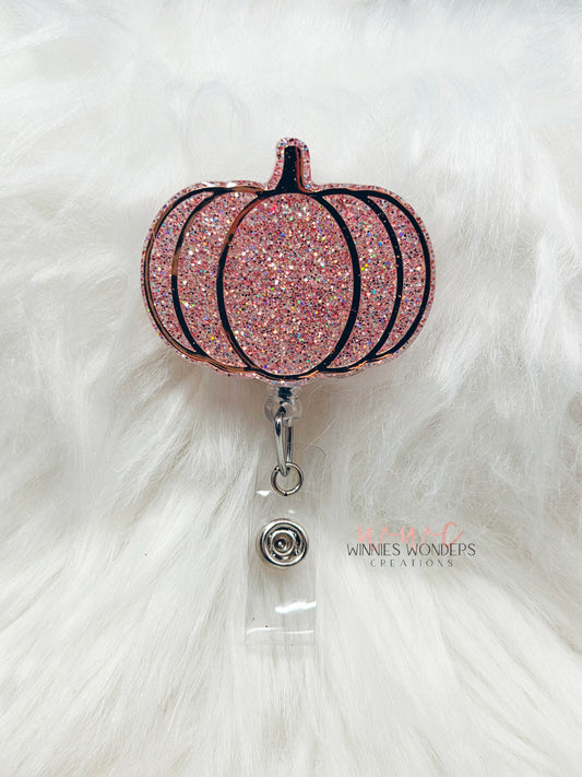 Pumpkin Badge Reel