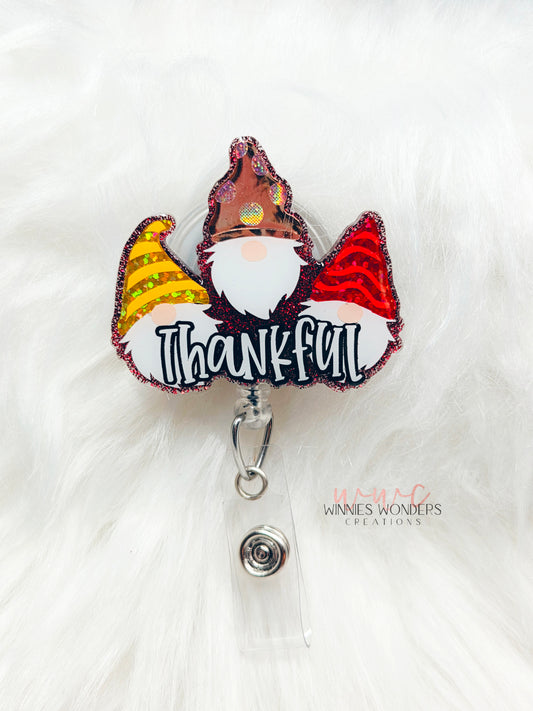 Thankful Gnomes Badge Reel