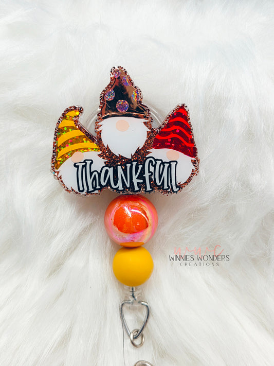 Thankful Gnomes Badge Reel