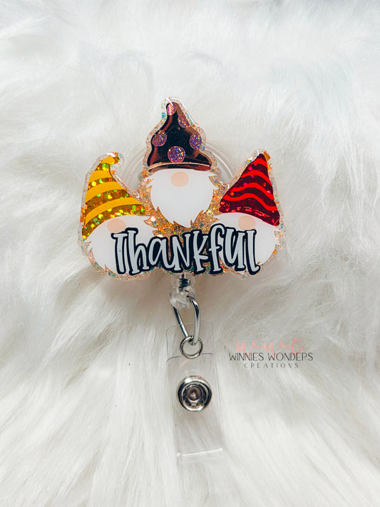 Thankful Gnomes Badge Reel