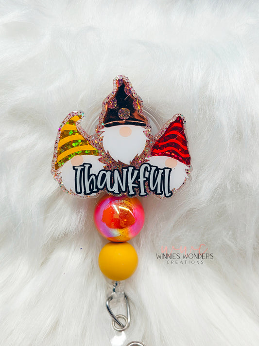 Thankful Gnomes Badge Reel
