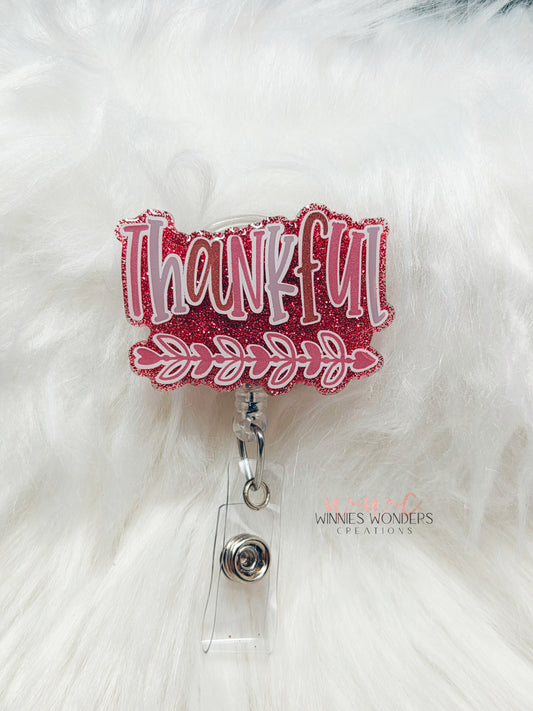 Thankful Badge Reel