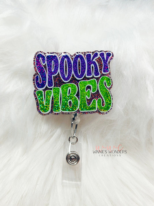 Spooky Vibes Badge Reel