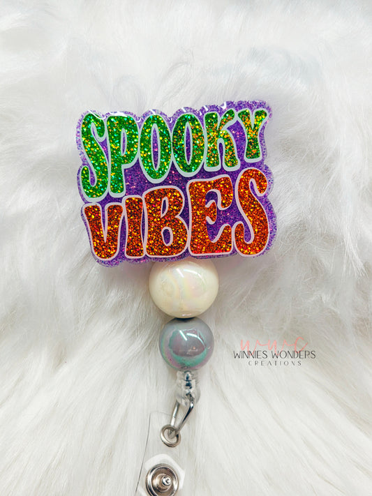 Spooky Vibes Badge Reel