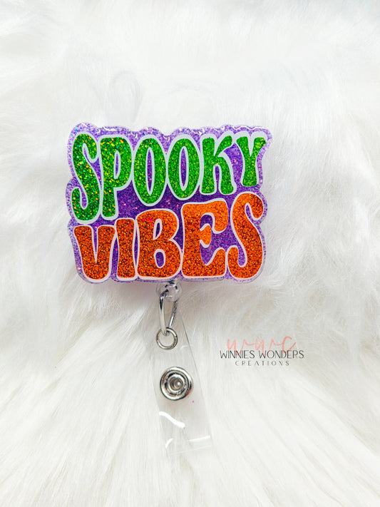 Spooky Vibes Badge Reel